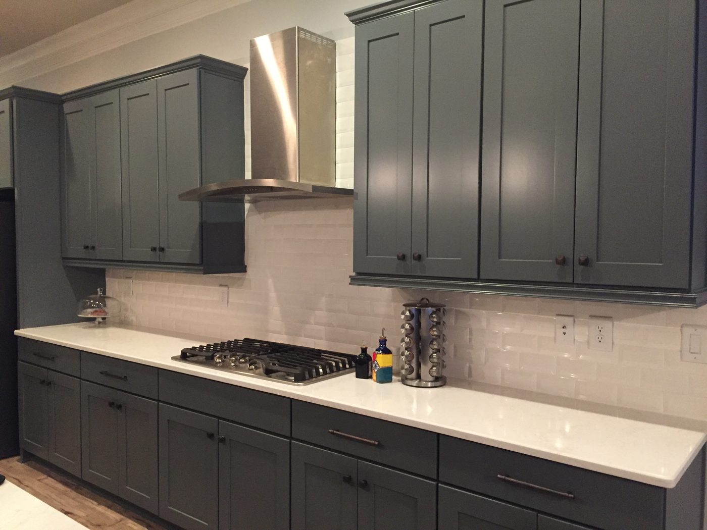 Kitchen cabinets refinished by Danny’s Pro Painting